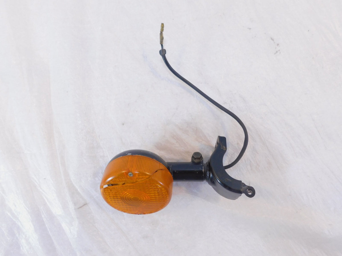 Yamaha Virago 750 XV750 Maxim XJ750 Black Front Left Turn Signal Indicator Light - C3 Cycle