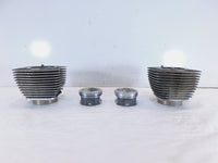 Harley Davidson Twin Cam Touring Dyna & Softail Engine Pistons & Black Cylinders