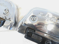Harley Road King Electra Glide Passenger Footboard Floorboards & Mount Brackets