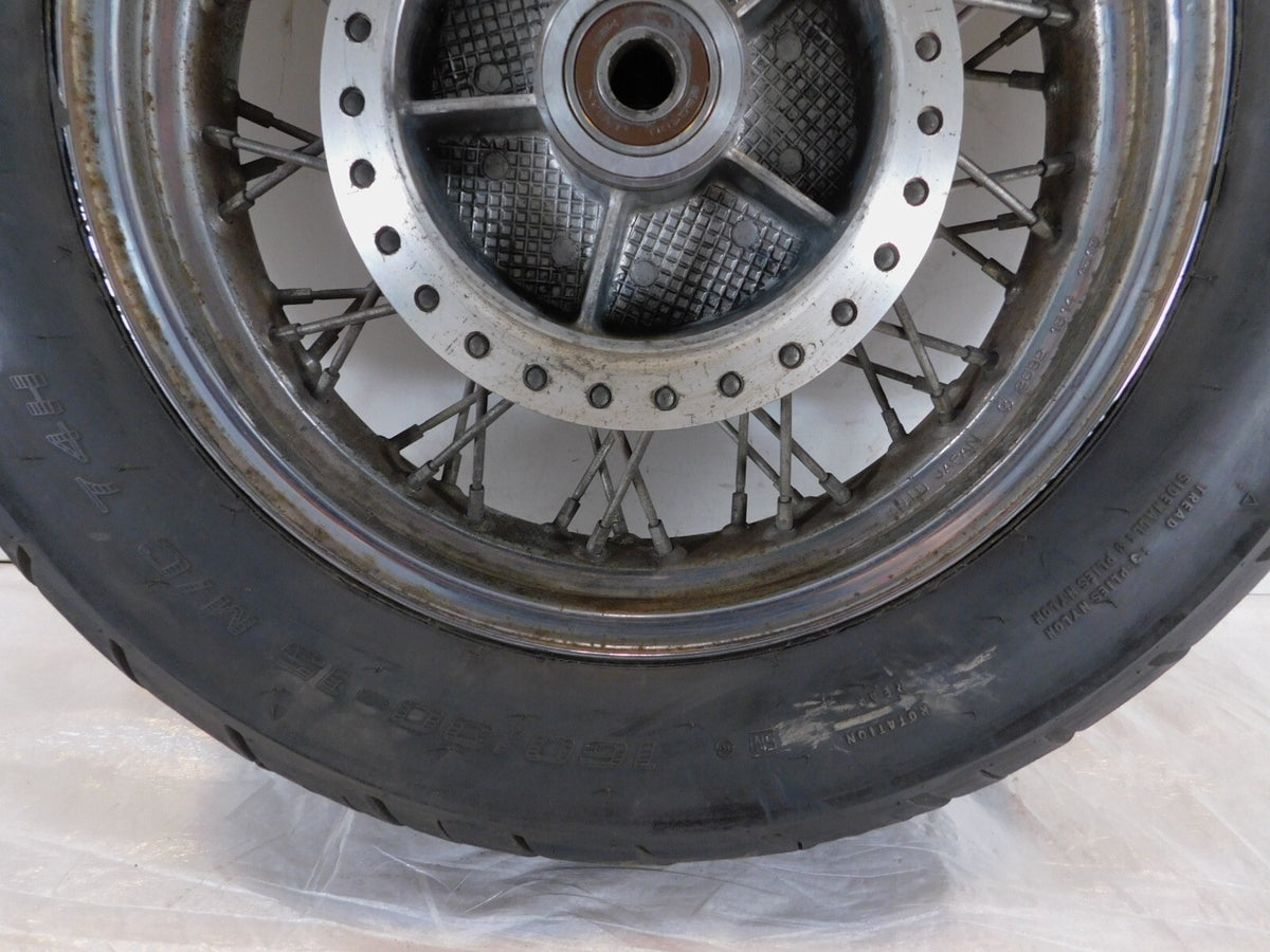 2001-2007 Honda VT750 Shadow 750 VT750DC Spirit Chrome Spoked Rear Wheel Rim - C3 Cycle