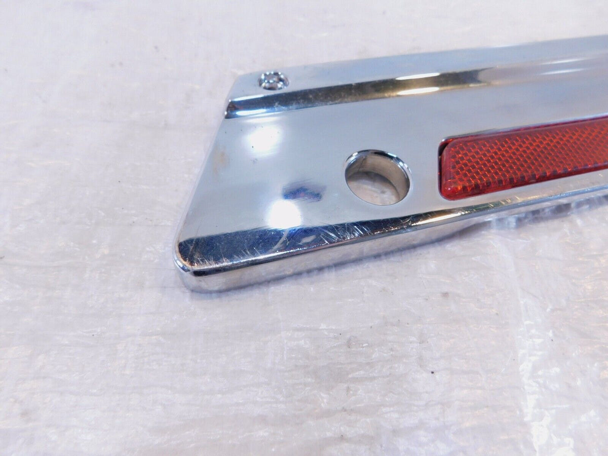 Harley Touring Electra Street Glide Road King Red Right Saddlebag Latch Cover - C3 Cycle