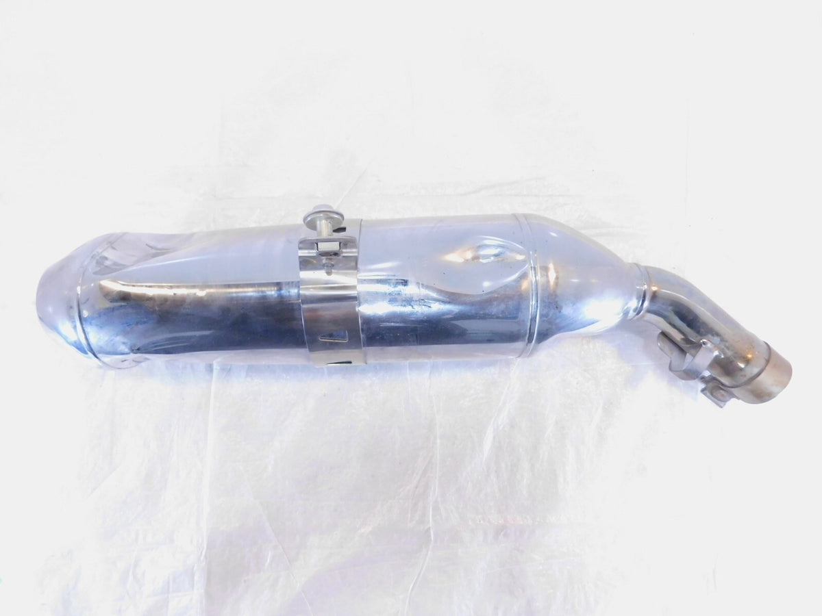 2005-09 BMW R900RT R900 RT R1200RT R1200 Chrome Rear Engine Exhaust Muffler Pipe - C3 Cycle