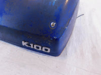 1984-1985 BMW K100 K100RT K100RS Alaska Blue Rear Wheel Seat Upper Tail Section - C3 Cycle