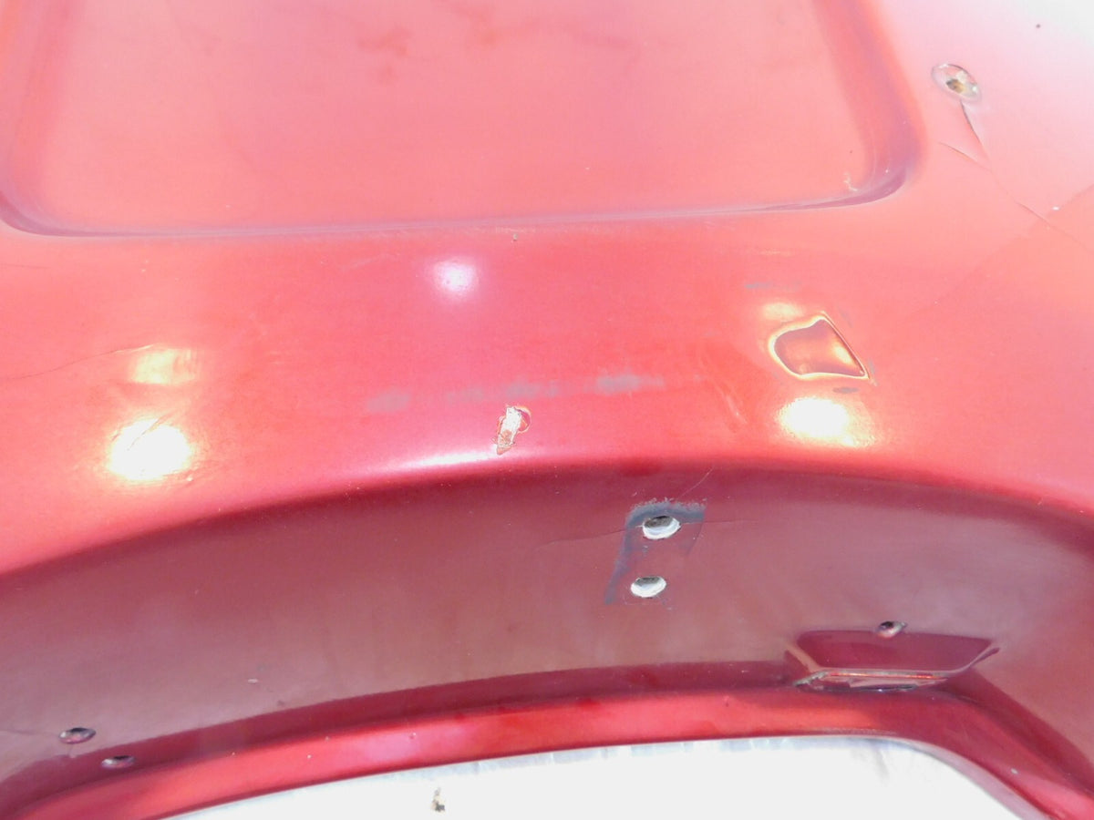 86-90 Harley Davidson Touring Tour Electra Glide Red Luggage Tour-Pak Lid - Hole - C3 Cycle