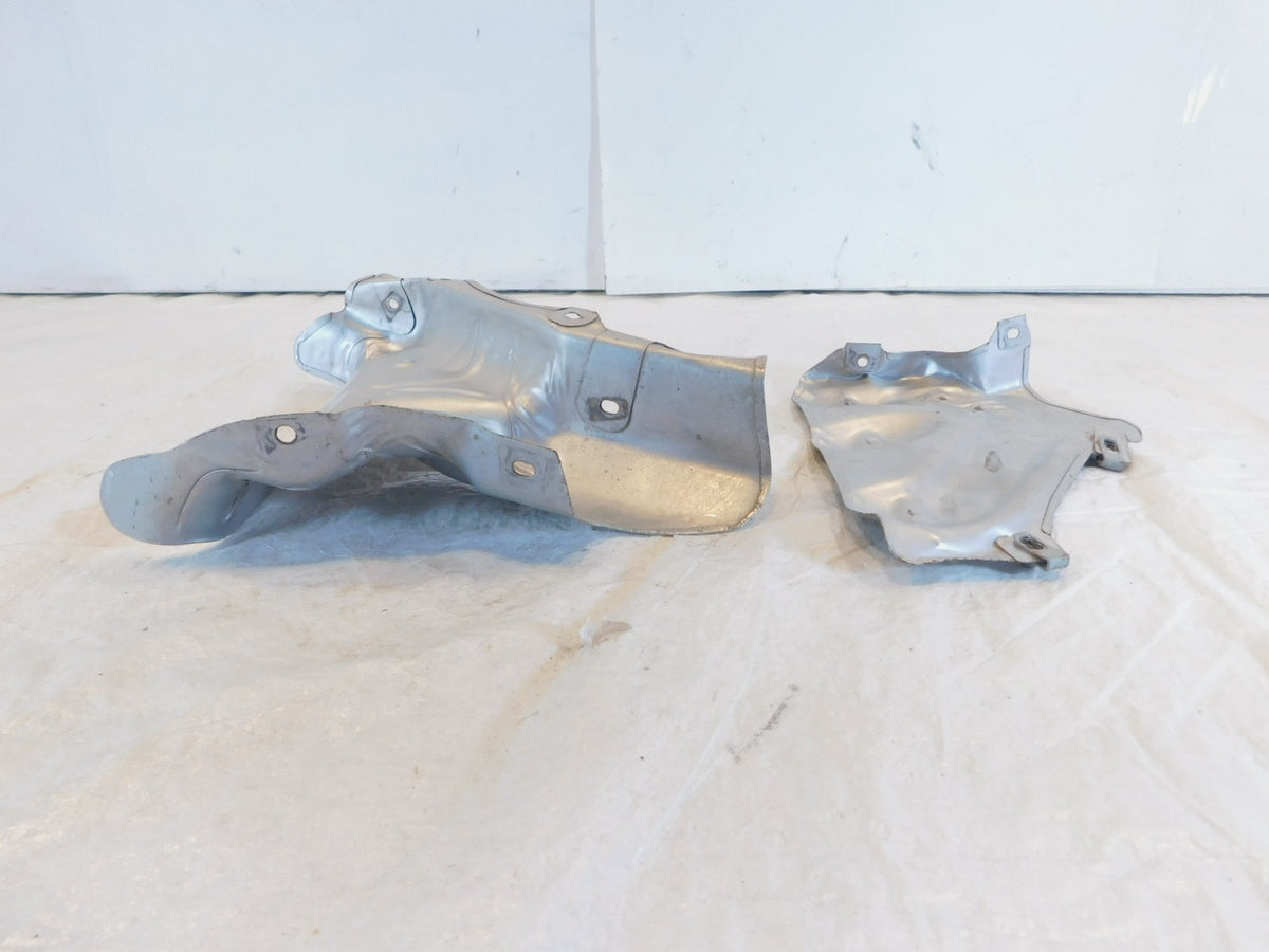 Can-Am Spyder F3-S F3-T RT Limited LTD STD Exhaust Header Heat Deflector Shields - C3 Cycle