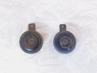 1994-1995 Honda CB1000 CB 1000 Black Indicator High/Low Signal Horns w/ Brackets - C3 Cycle
