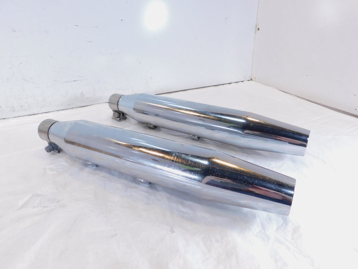2014 2015 & 2016 Harley Davidson Sportster 883 & 1200 Super Low Exhaust Mufflers - C3 Cycle