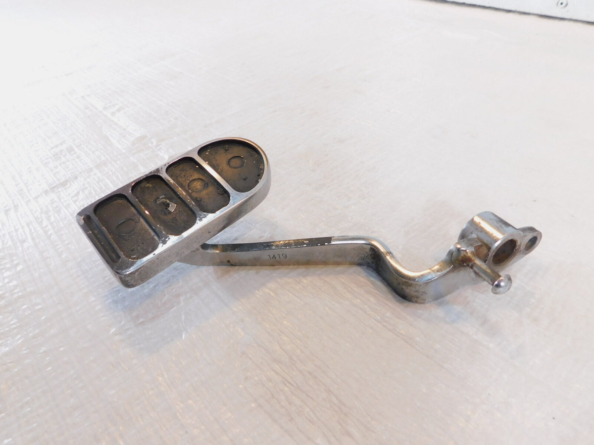 2000-2005 Kawasaki ZR750 ZR-750 ZR-7S Chrome Rear Wheel Foot Brake Pedal Lever - C3 Cycle