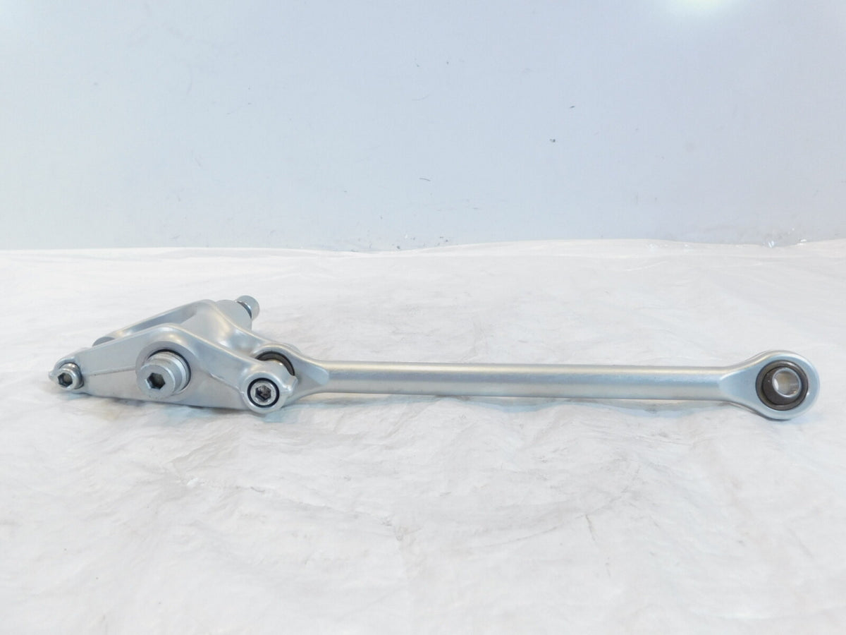 Ducati Monster 620 695 750 & 800 Silver Rear Shock Absorber Rocker Linkage & Rod - C3 Cycle