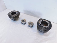 Harley Davidson Twin Cam Touring Dyna & Softail Engine Pistons & Black Cylinders