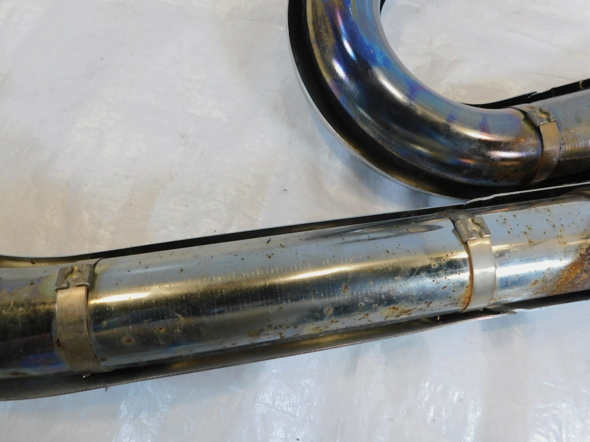 2008 08 & 2009 09 Victory Vegas & Kingpin Chrome Exhaust Header Pipe System - C3 Cycle
