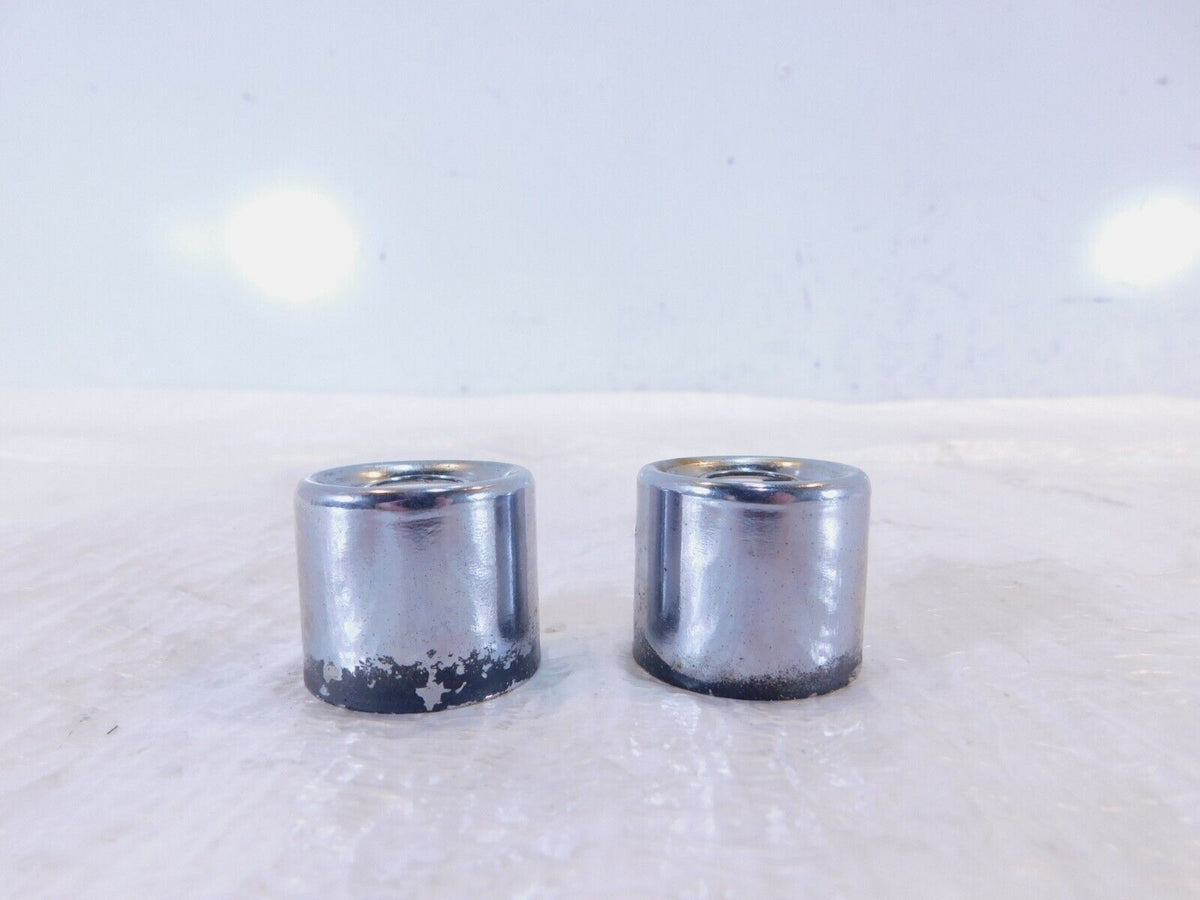 1982-1985 Harley Davidson Sportster XLH 1000 Chrome Upper Top Shock Bolt Covers - C3 Cycle