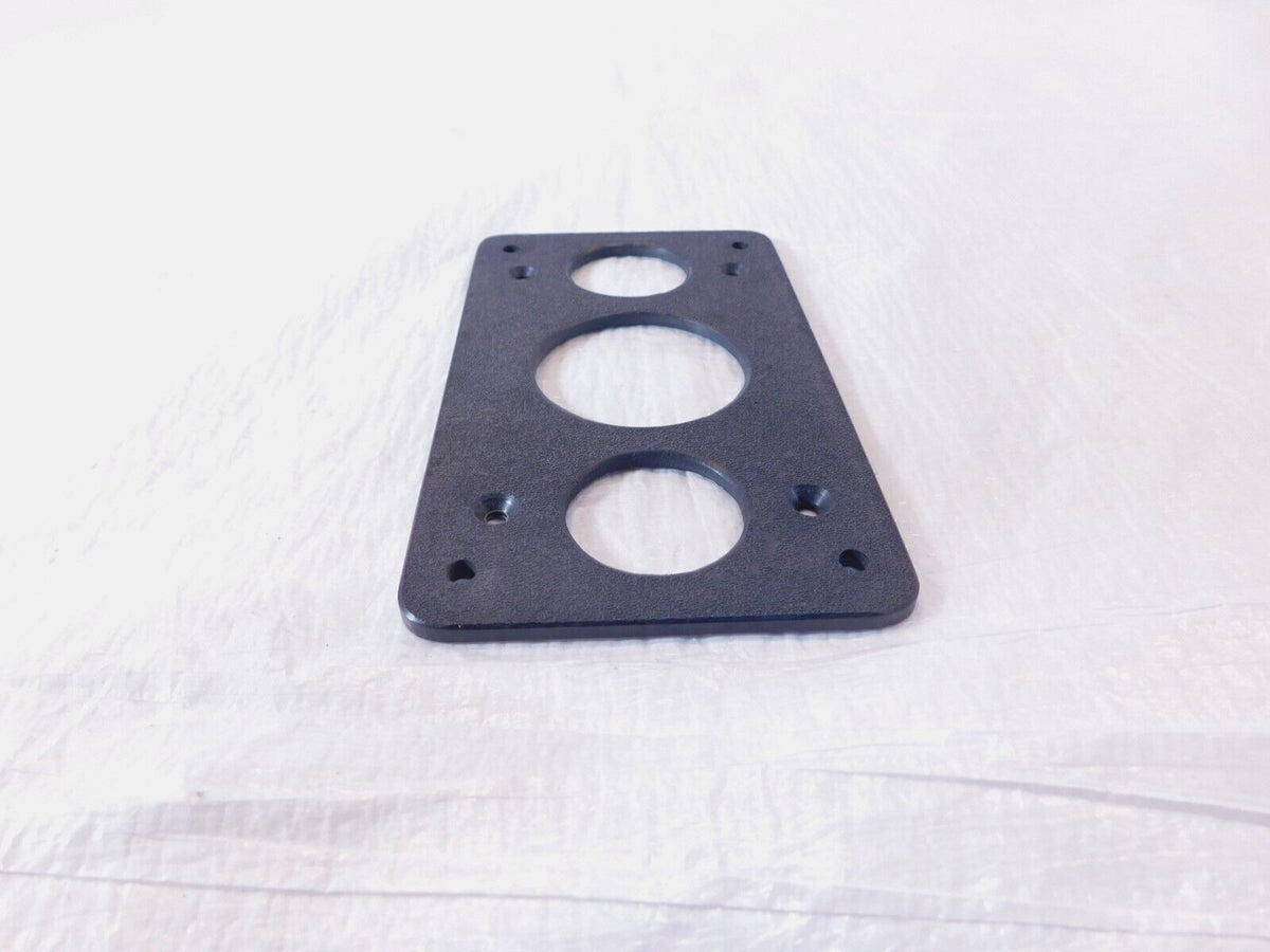 1993-1996 BMW K1100RS K1100 RS Black Rear License Plate Adapter Bracket Mount - C3 Cycle