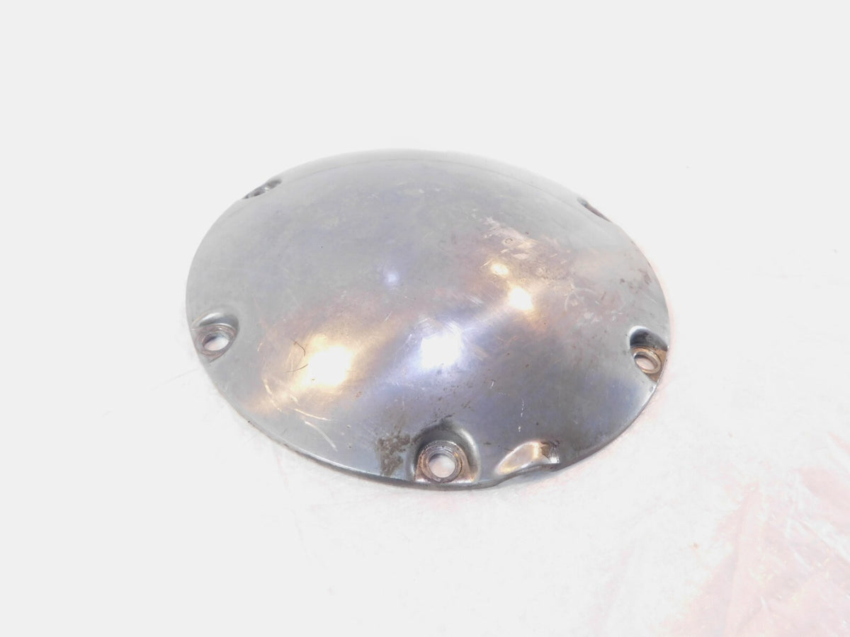 Harley Sportster 883 1200 Left Engine Chrome Clutch Inspection Derby Cover - C3 Cycle