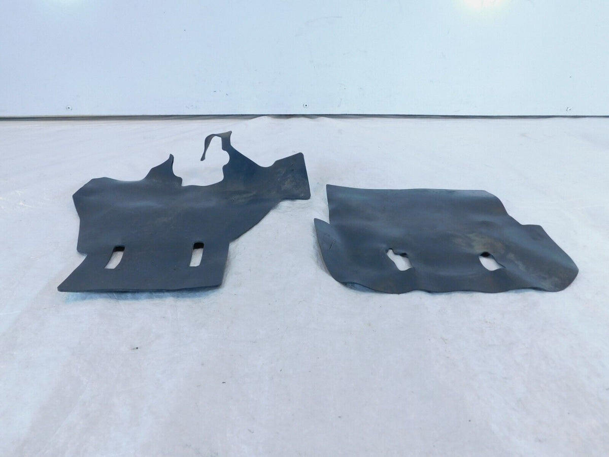 1998-2001 Honda VFR800FI Interceptor 800 Rear Rubber Heat Guard Protector Covers - C3 Cycle