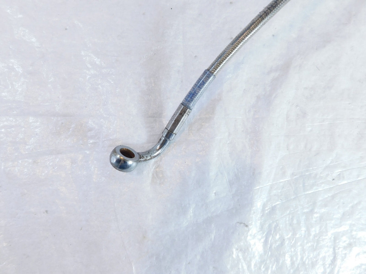 Harley Braided Electra Glide Ultra & Classic Dual Disc Front Brake Line Hose - C3 Cycle