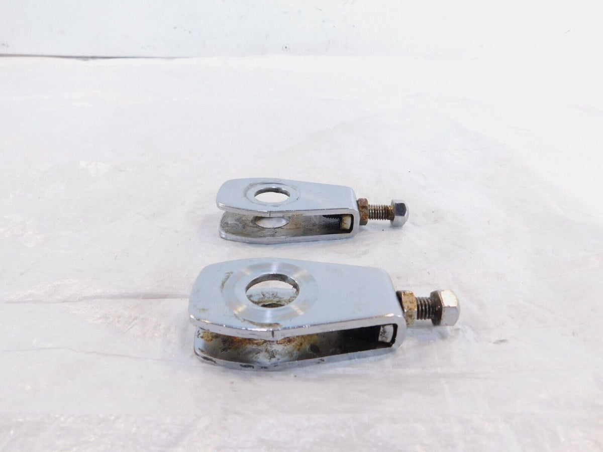 1986-2019 Suzuki Savage 650 LS650 Boulevard S40 Rear Drive Belt Axle Adjusters - C3 Cycle