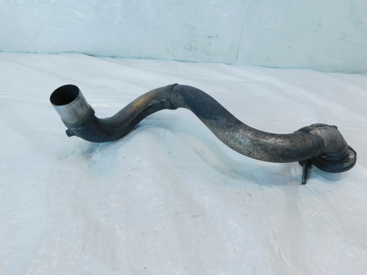 Yamaha V-Max 1200 VMX12 Left Front Engine Motor Exhaust Muffler Header Mid Pipe - C3 Cycle