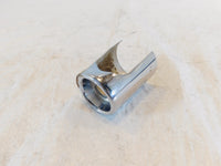 Harley Dyna Low RIder Wide & Super Glide Chrome Rear Shock Absorber Bolt Cover - C3 Cycle