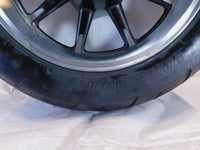 Kawasaki Vulcan 1700 Classic Nomad Voyager VN1700 Silver Front Wheel Rim & Tire - C3 Cycle