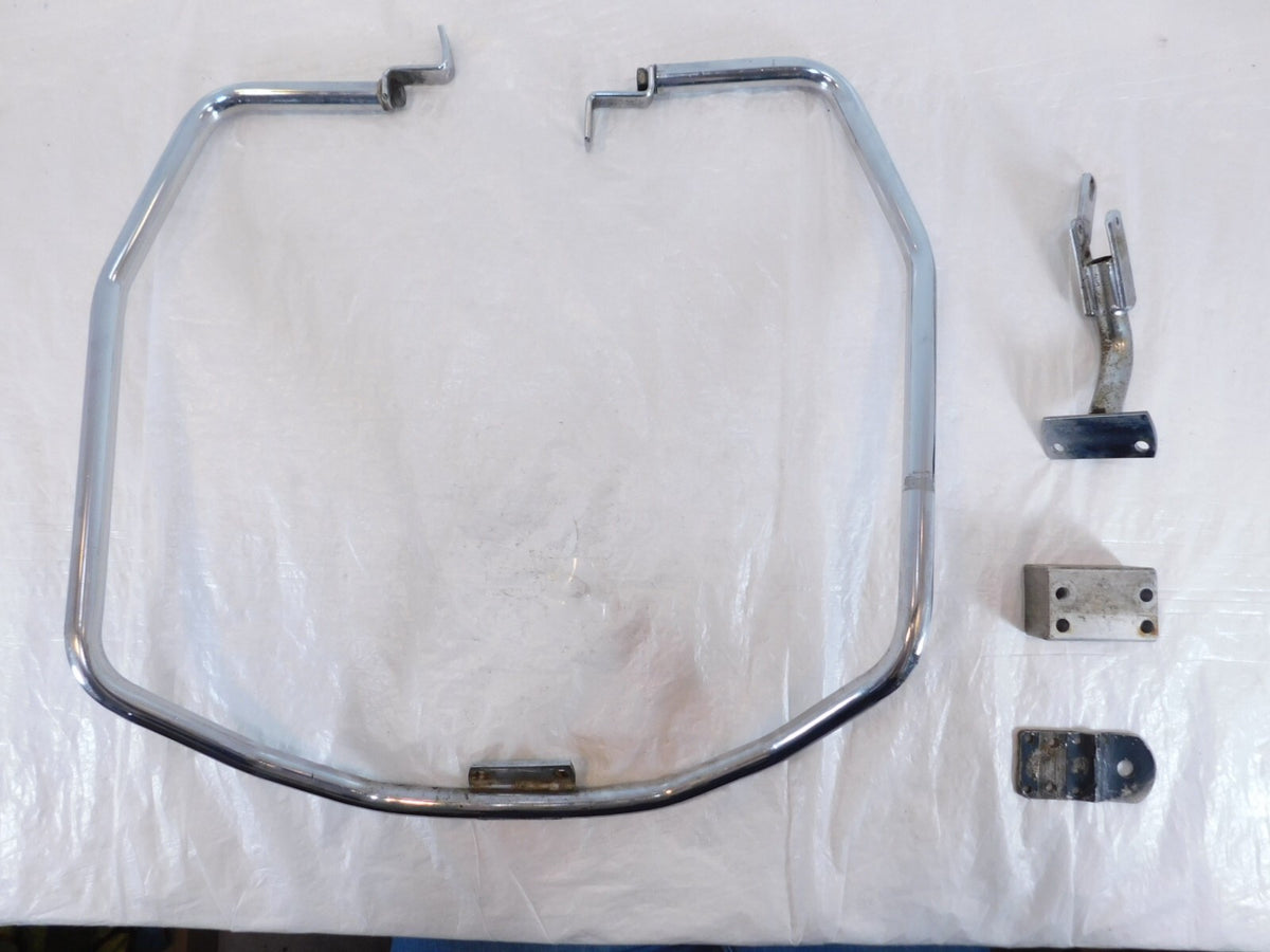 1997 97 BMW F650 ST F650ST Chrome Front Engine Motor Crash Guard Bar - C3 Cycle