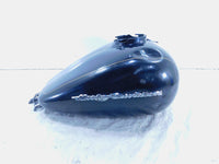 Harley Davidson Road Street & Electra Glide Fuel Gas Petrol Tank - Black -Dented - C3 Cycle