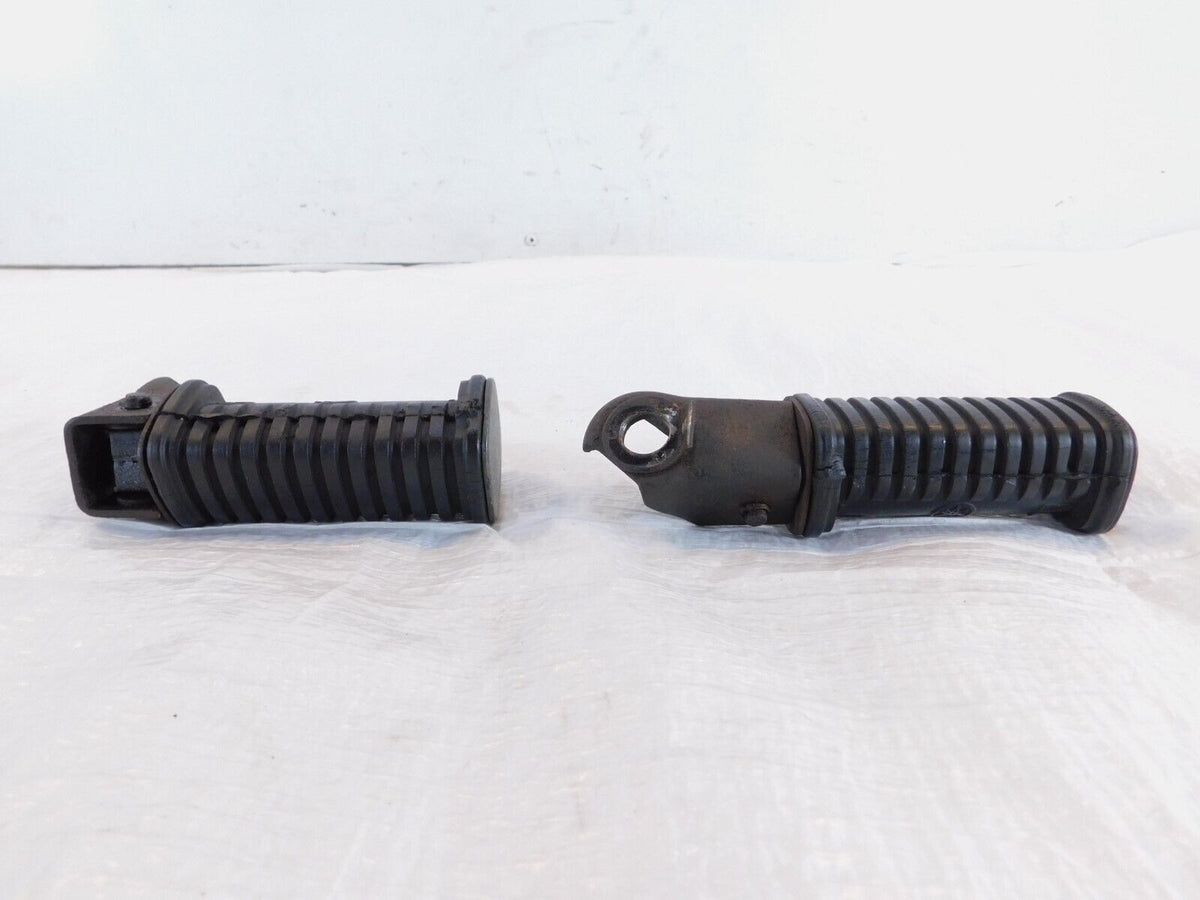Harley Davidson Sportster 883 1200 Black Rear Passenger Footpegs & Brackets - C3 Cycle