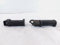 Harley Davidson Sportster 883 1200 Black Rear Passenger Footpegs & Brackets - C3 Cycle