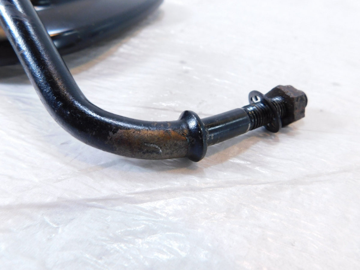 Harley Davidson Dyna Sportster Softail & FXR Left Black Rear View Side Mirror - C3 Cycle