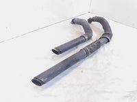 2004-2007 Honda Shadow 750 Aero VT750 Black Exhaust Header Pipe Mufflers - C3 Cycle