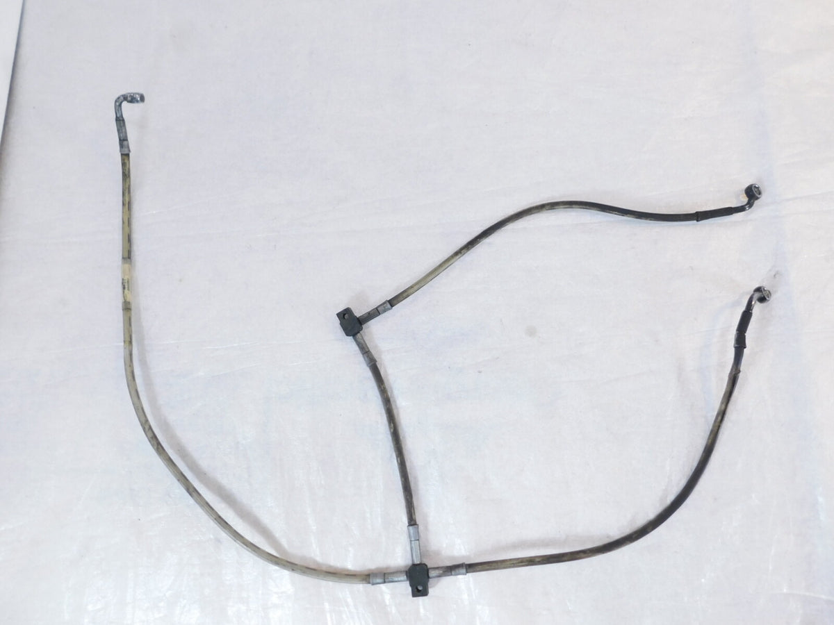 2008-2011 Victory Vision Tour Premium Rear to Front Brake Caliper Hose Line Pipe - C3 Cycle