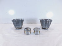 Pair Harley Davidson Sportster 883 Silver Engine Cylinder Barrel Jugs w/ Pistons - C3 Cycle