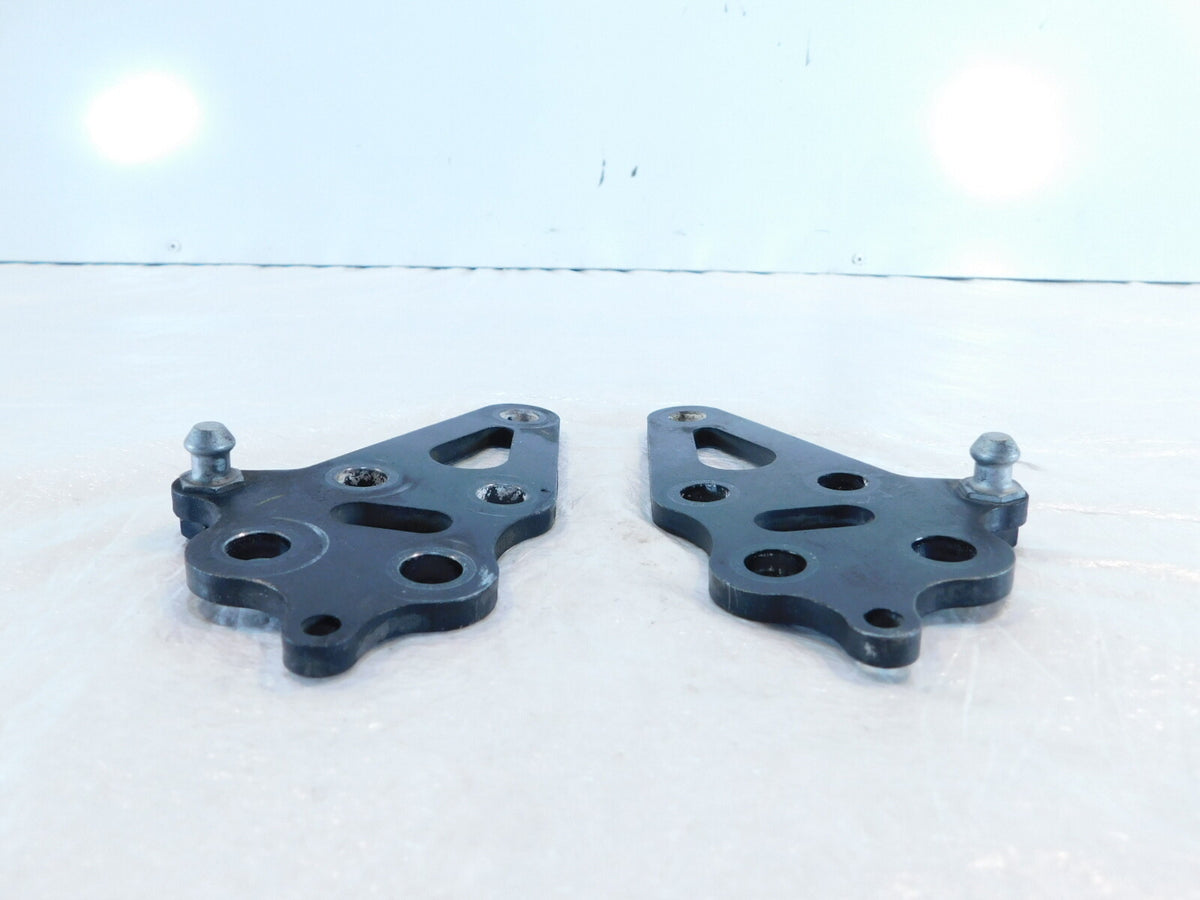Pair Black 2008-2016 Polaris Victory Vision Engine Motor Mount Rear Brackets