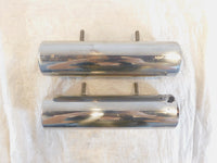 1998-2003 Triumph Thunderbird Sport 900 Pair Chrome Front Fork Cover Trim - C3 Cycle
