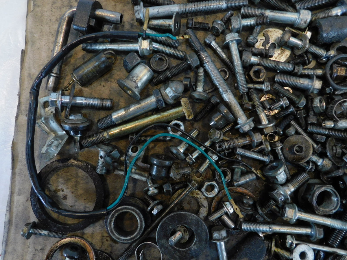1994 & 1995 Yamaha FZR1000 Nuts Bolts & Brackets Parts Box Lot - C3 Cycle