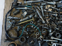 1994 & 1995 Yamaha FZR1000 Nuts Bolts & Brackets Parts Box Lot - C3 Cycle