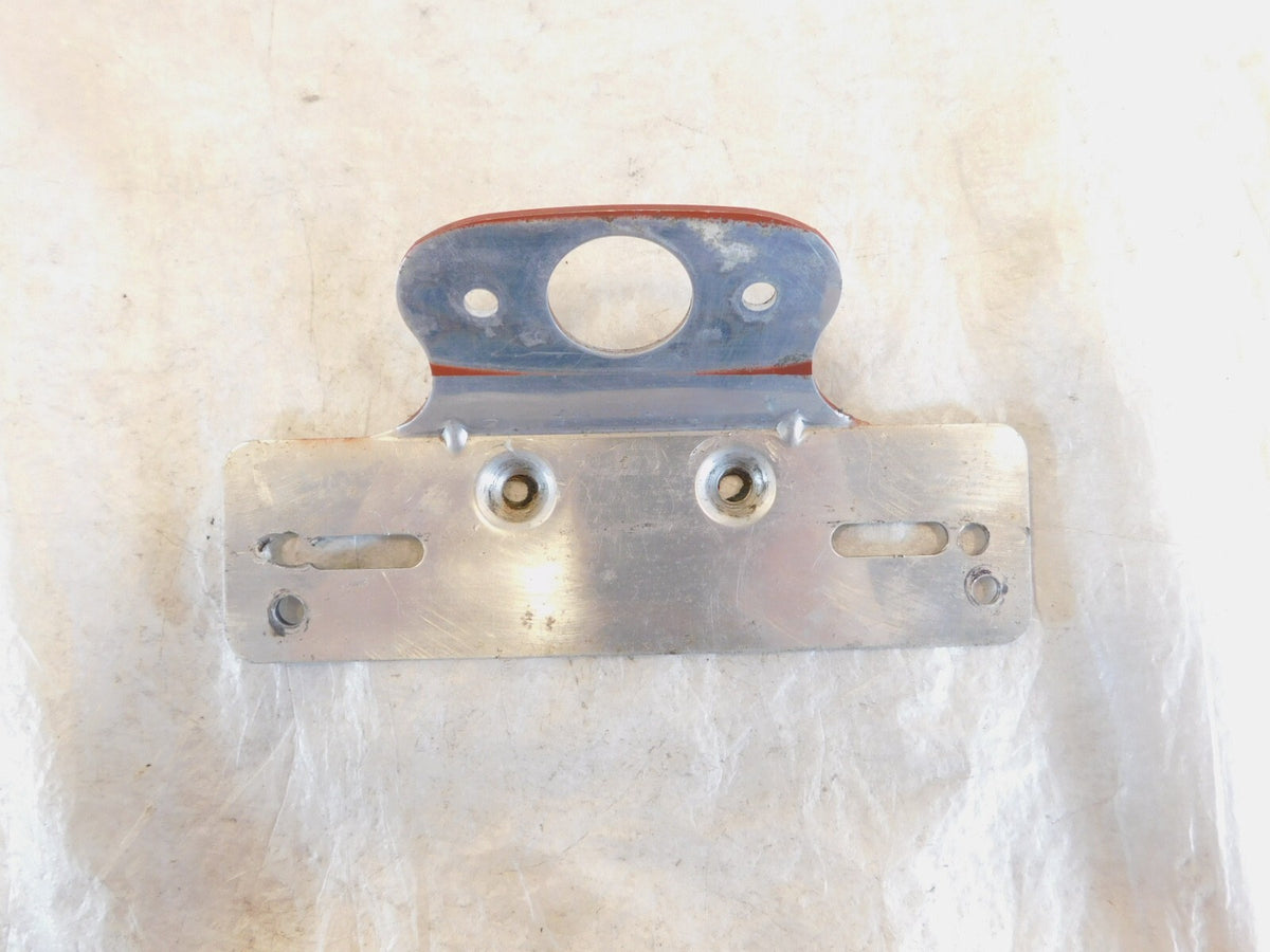 Triumph Legend TT Thunderbird Sport 900 Chrome Rear Fender License Plate Bracket - C3 Cycle