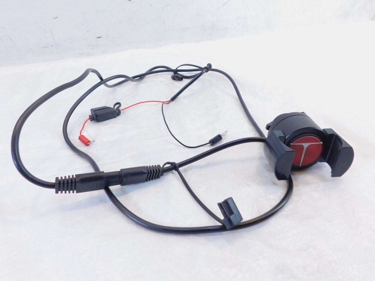 2014-2020 Honda Z125 Grom 125 Phone Mount AC Electrical Charger & Wiring Cables - C3 Cycle