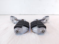 Harley Davidson FXR Dyna Sportster & Softail ISO Black Footpeg Footrest Pegs