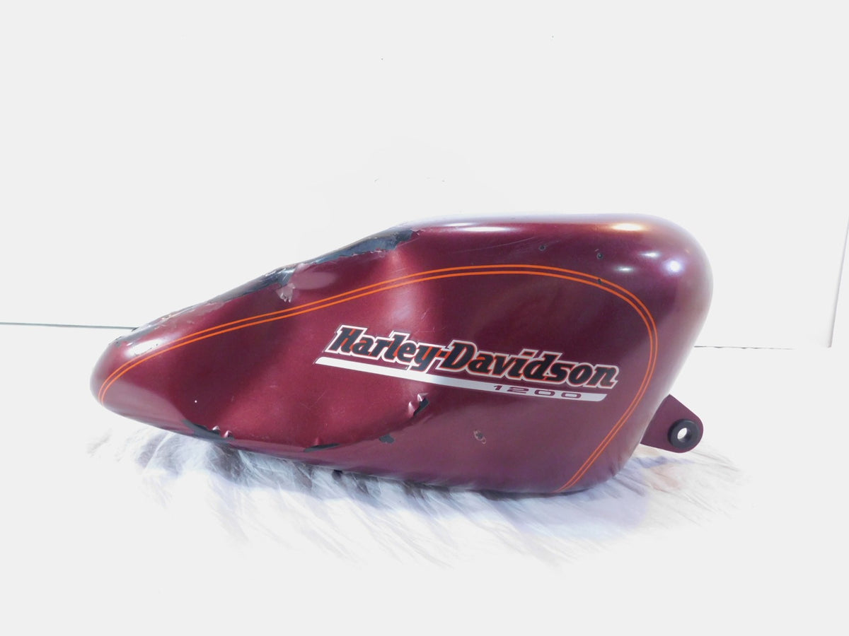 1998-2003 Dented Harley Davidson Sportster 883 & 1200 Fuel Gas Petrol Tank - C3 Cycle