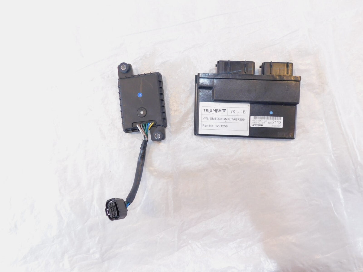 Triumph Street Twin 900 Scramber 1200 ECM ECU CDI Ignition Unit & Immobilizer