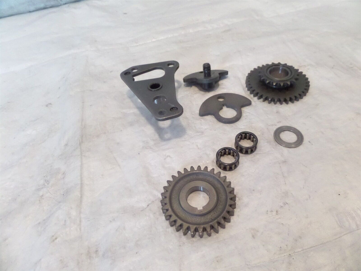 Aprilia ETV1000 Caponord 1000 Futura Front Bearing Support Plate w/ Timing Gears - C3 Cycle