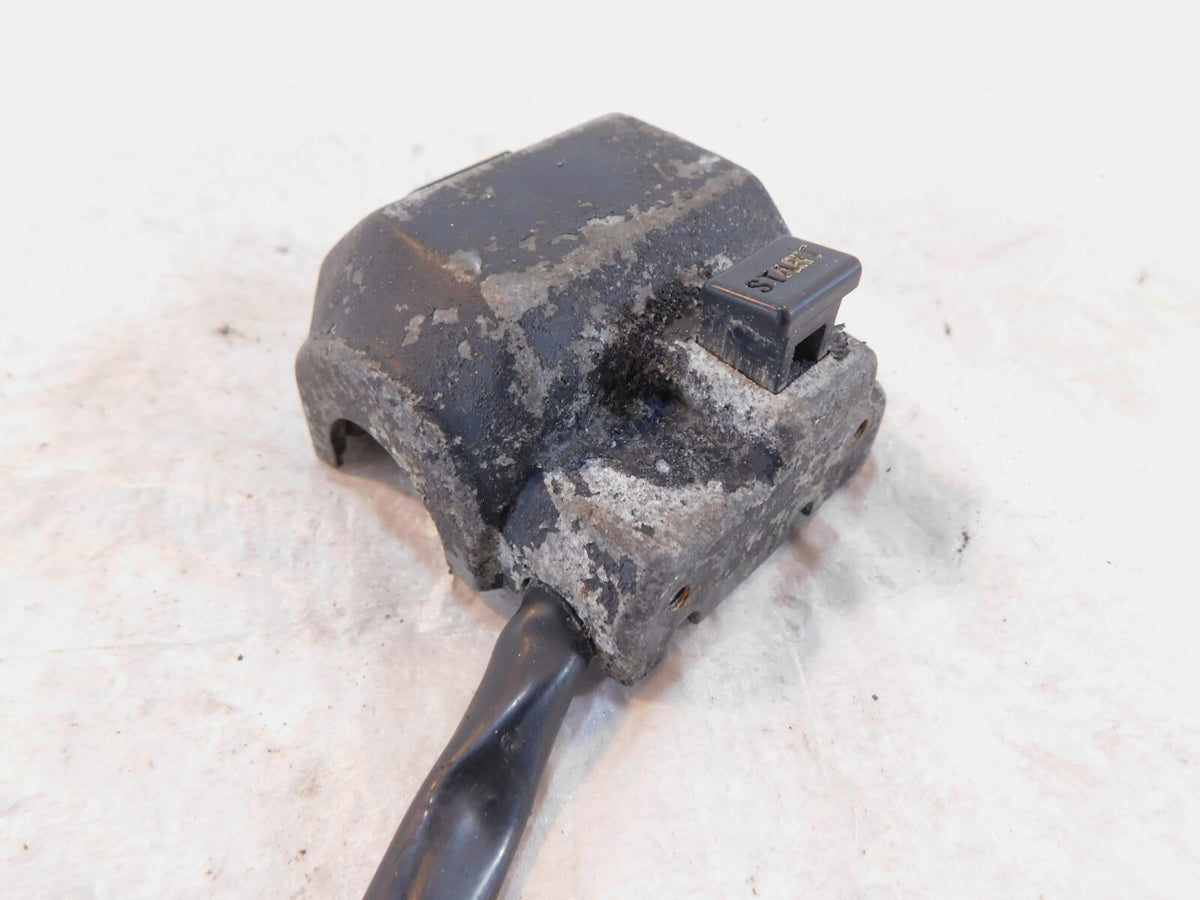 1982 82 Yamaha XJ750 Maxim 750 Black Engine Motor Stop/Start Handlebar Switches - C3 Cycle