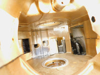 89-94 Honda Shadow Spirit 1100 VT1100 Silver Engine Motor Crank Cases Crankcase