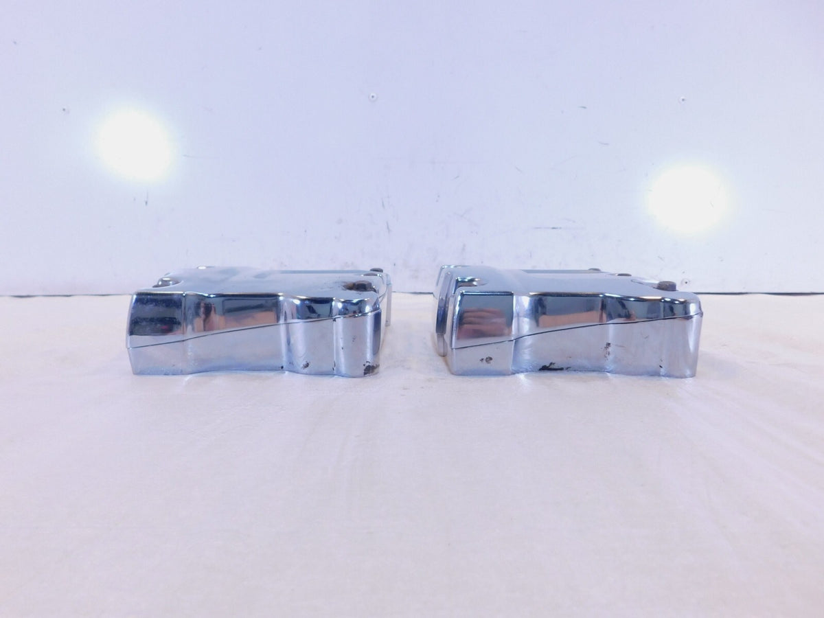 Harley Davidson Touring Dyna & Softail Chrome Cylinder Head Rocker Boxes - C3 Cycle