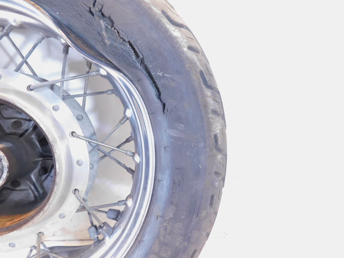 1986-2016 Suzuki Savage 650 LS650 Boulevard S40 Spoked Rear Wheel Rim -For Parts - C3 Cycle