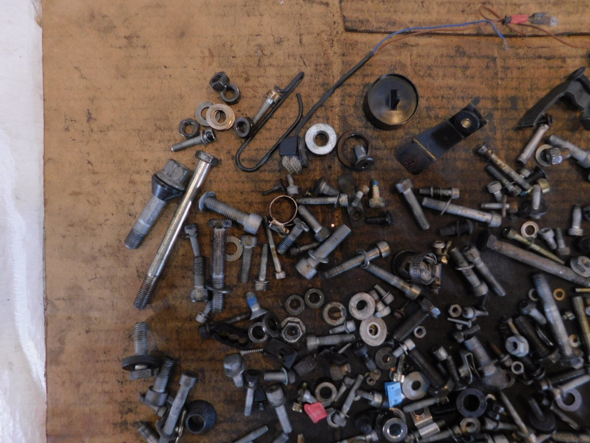 1997 97 BMW R850R R850 R 850 Misc Nuts Bolts Brackets Hardware Parts Box Lot