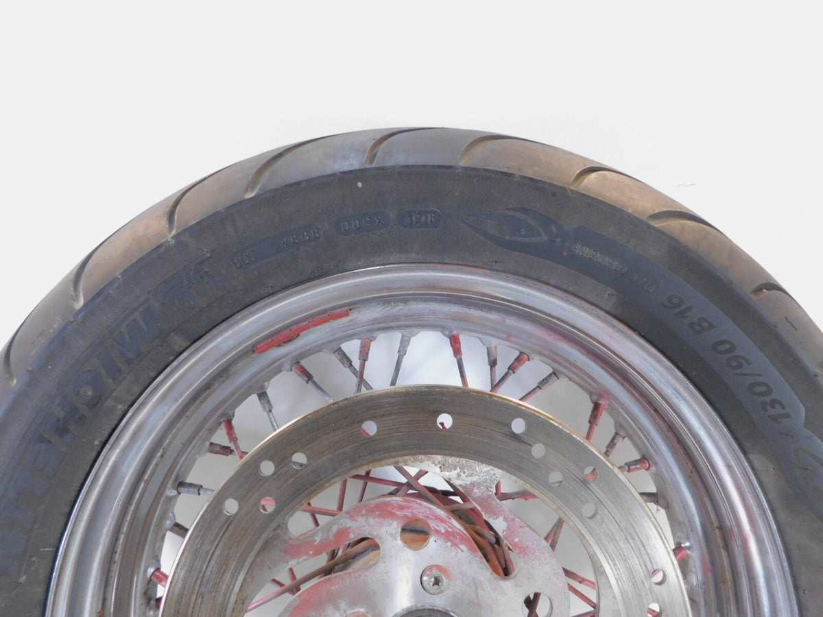 Harley Davidson Softail Heritage Classic & Deluxe Laced Front Wheel Rim w/ Tire - C3 Cycle