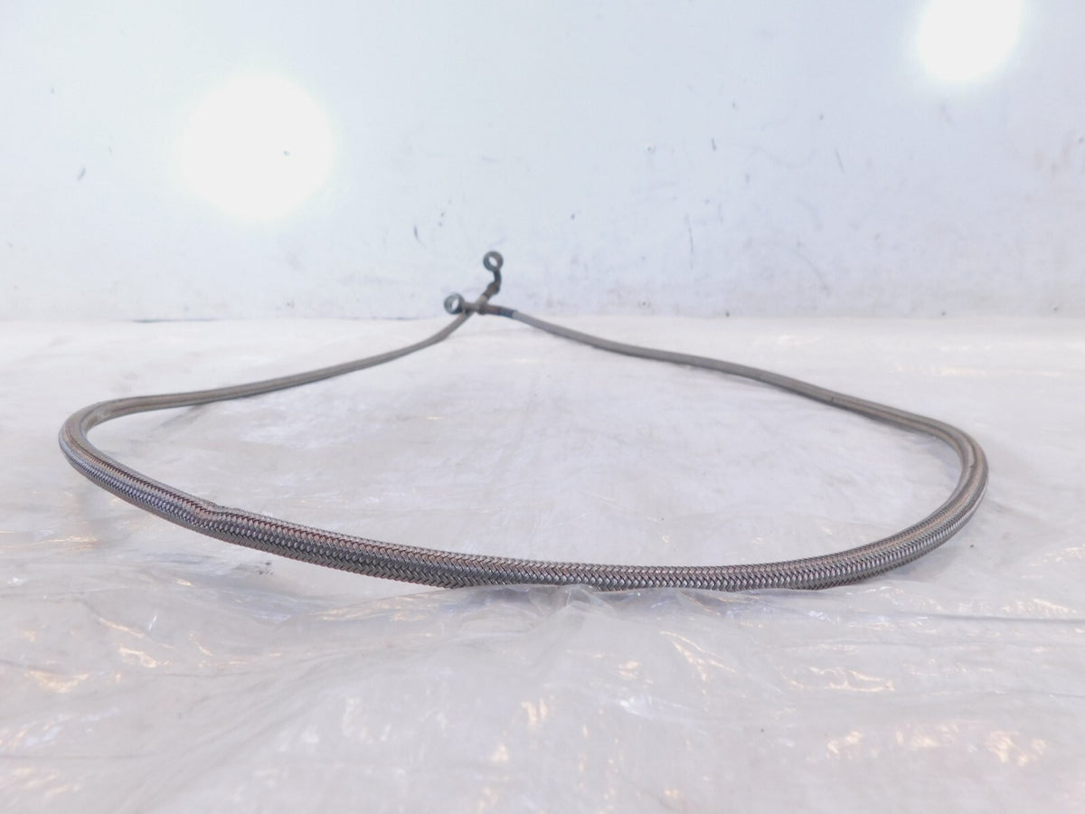 Harley Davidson Sportster 883 & 1200 Custom Front Wheel Braided Brake Line Hose - C3 Cycle