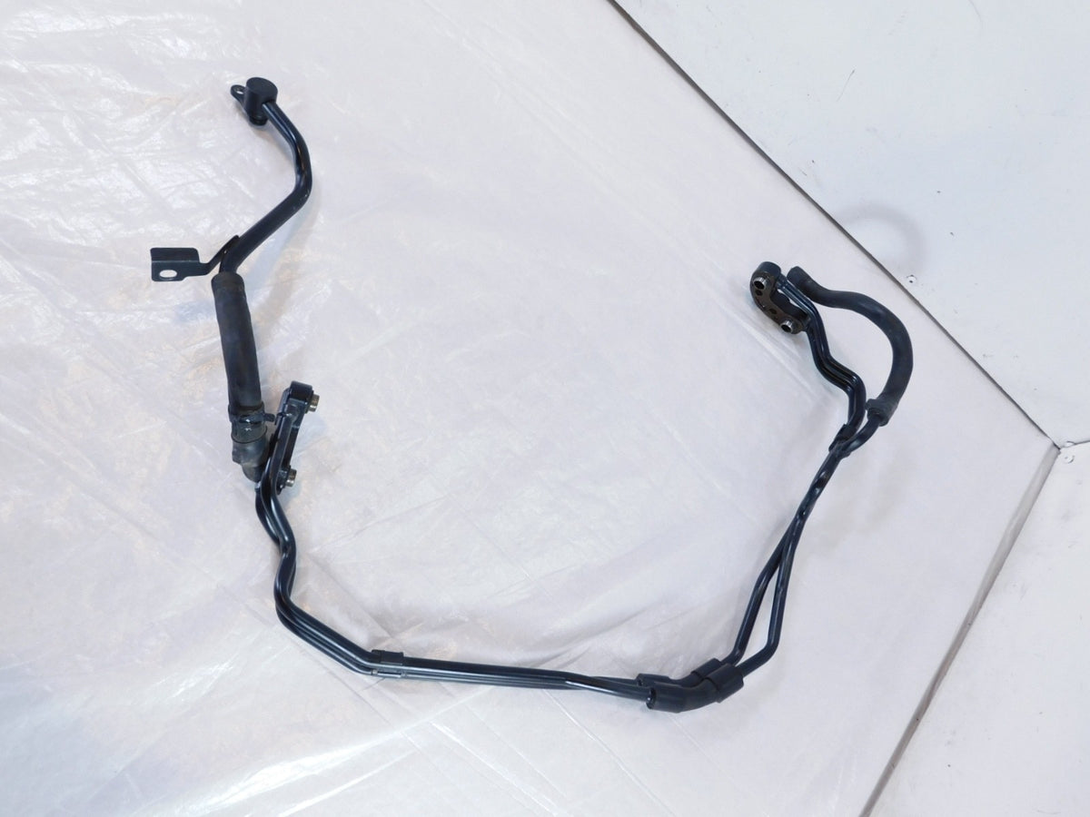 Harley Davidson Softail Fat Boy Milwaukee 8 Engine Motor Oil Cooler Line Pipes - C3 Cycle
